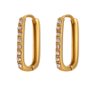 Maya Gold Hoop Earrings