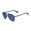 Calvin Klein CK2138S-317 Dark Green Aviator Sunglasses Frames with Blue Lenses